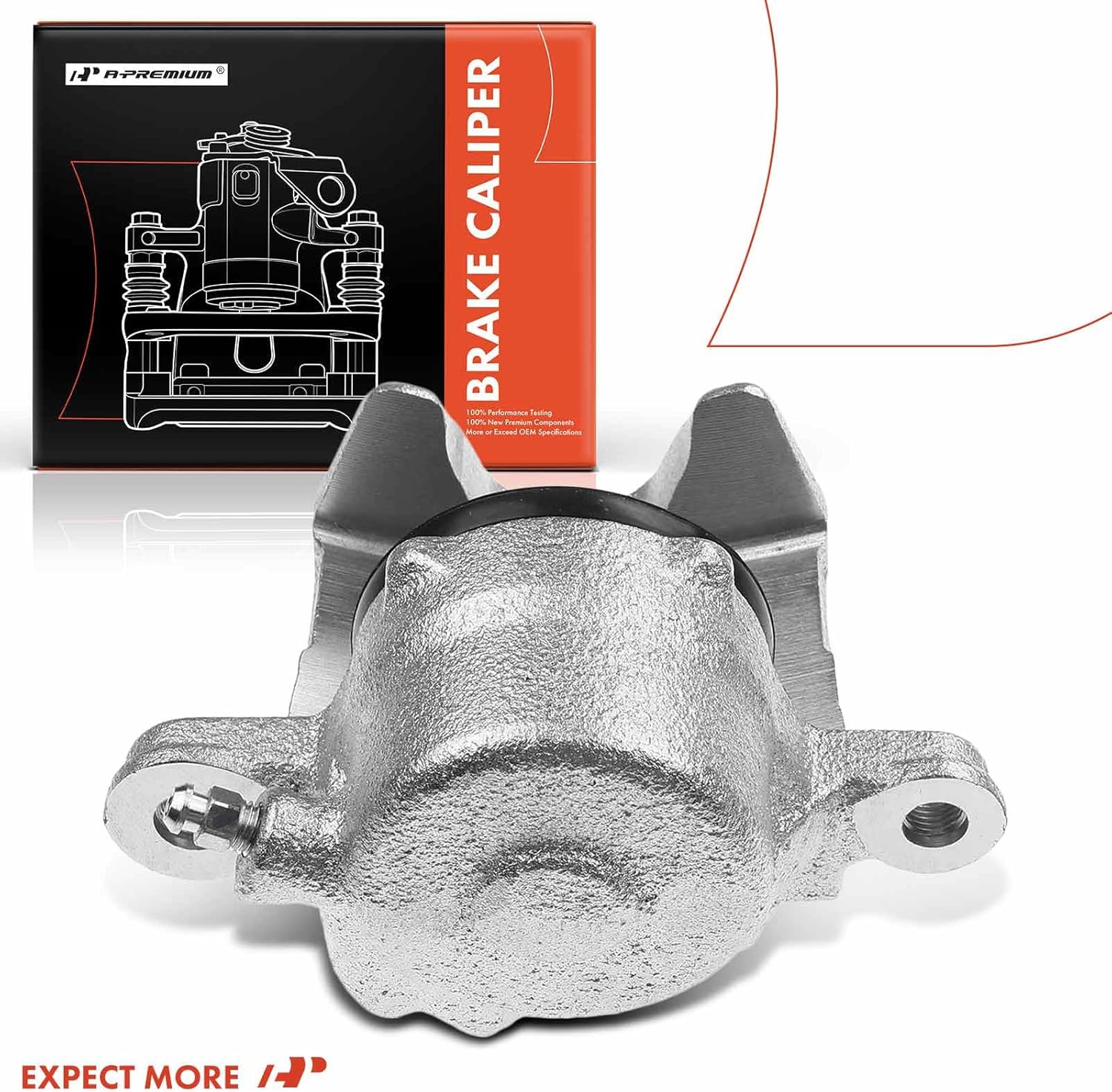 A-Premium Disc Brake Caliper Assembly Without Bracket Compatible with Select Mazda Models - Miata 1990 1991 1992 1993 1.6L - Front Left Driver Side