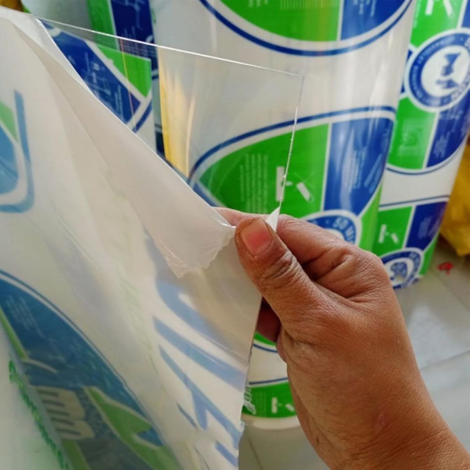 NIANXINN Polycarbonate Panel Roofing Sheets,1.5mm Thick,Acrylic Plastic Sheet,UV Protection Rainproof Outdoor Awning Covers,Replacement for Greenhouse Canopy Carport Cold (3.3 x 3.3ft)