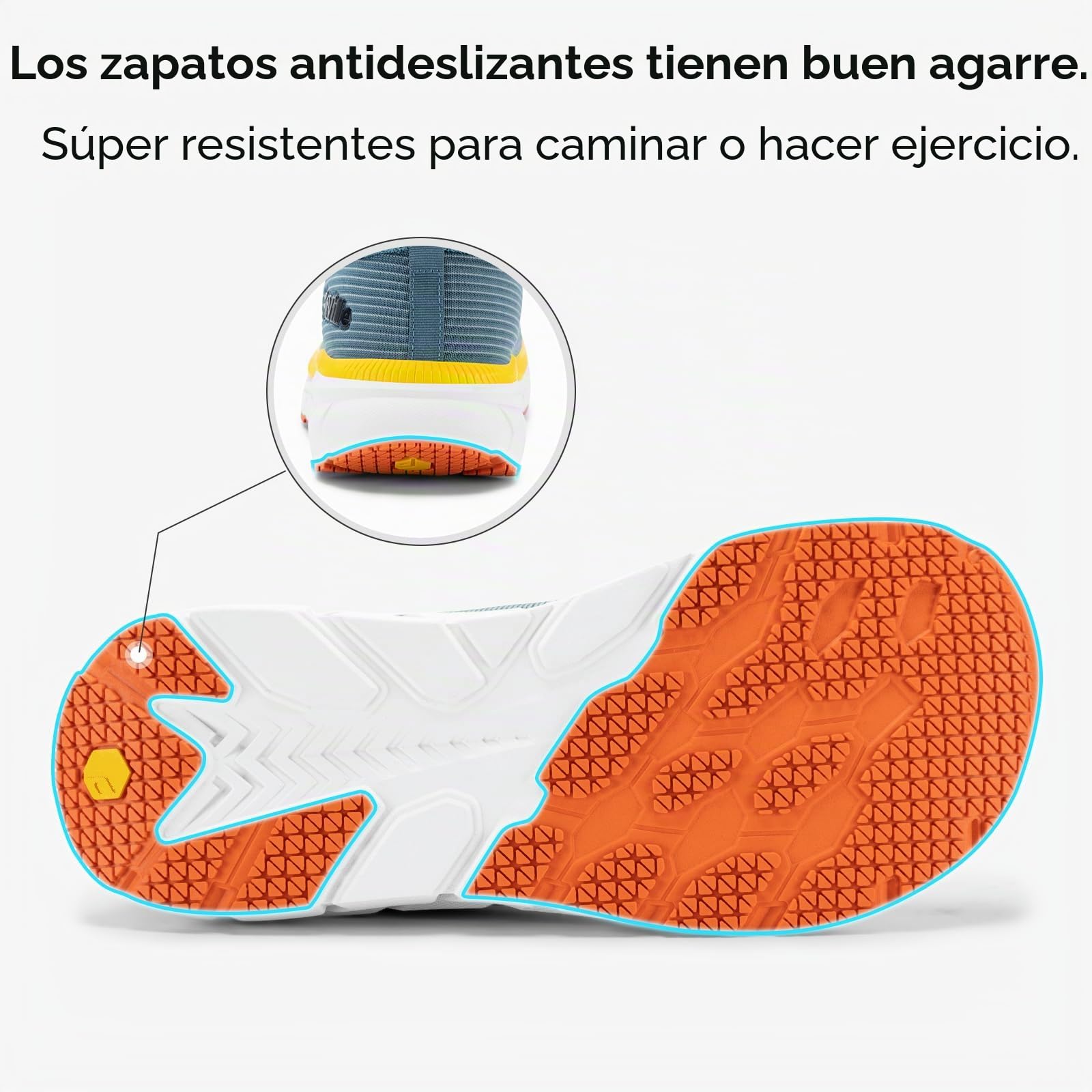 FitVille Zapatillas Running Hombre Extra Anchas Sneakers Ligeros Deportivas Respirable Zapato Caminar para Interior Exterior