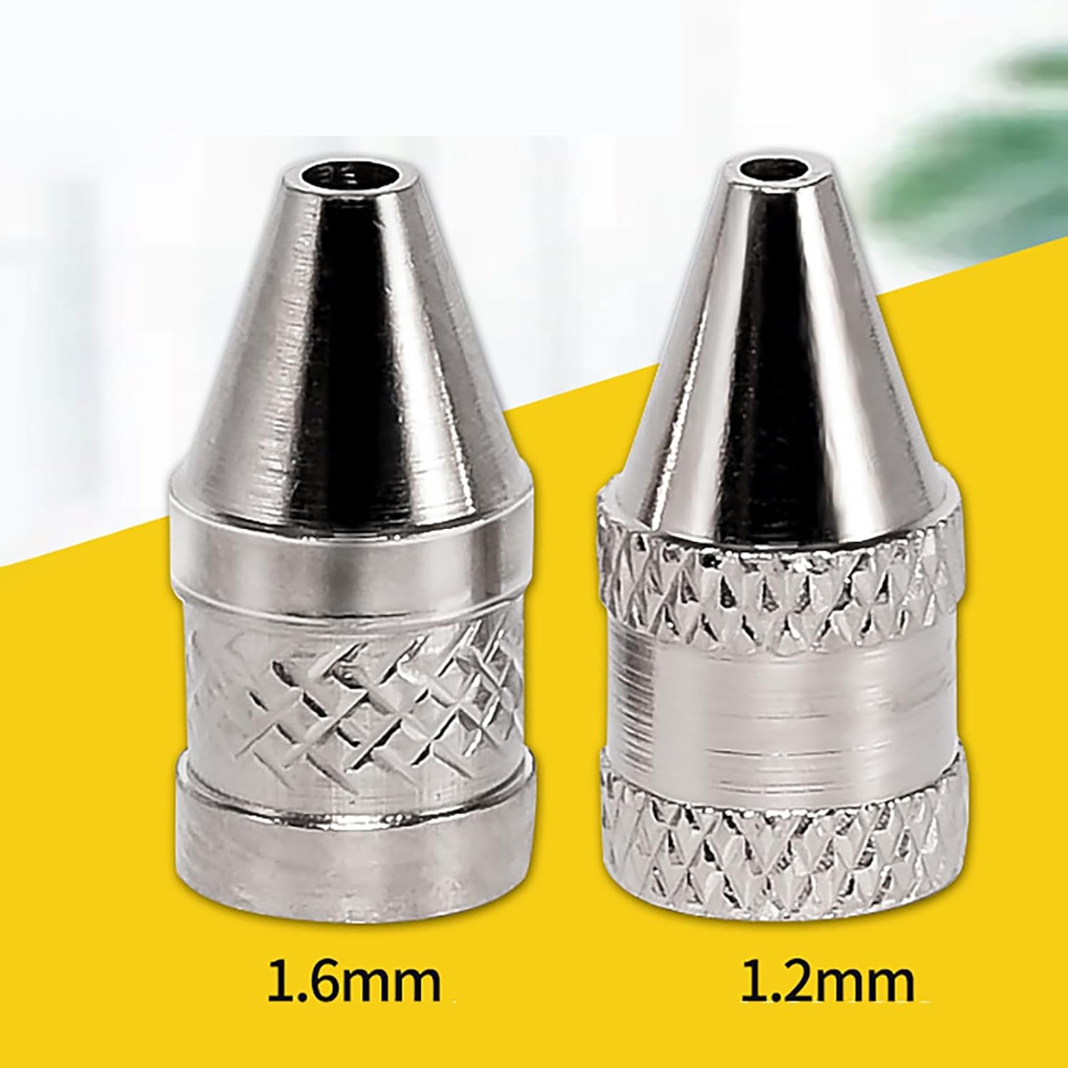 5Pcs 1.6mm/1.2mm Nozzle Iron Tips Metal Soldering Welding Tip for Electric Vacuum Solder Sucker Desoldering Pumps Weldin