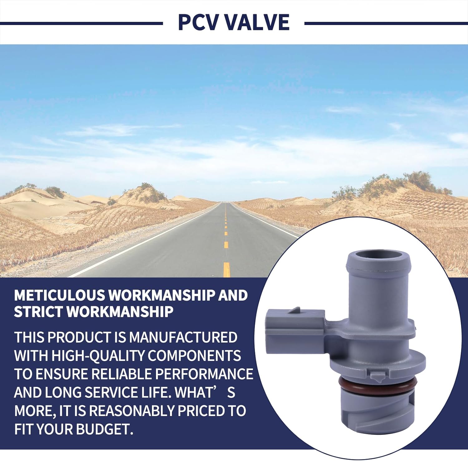 PCV Valve Compatible with Ford Edge Escape Explorer Fusion Mustang Ranger, for Lincoln Aviator Mkx, for Mercury Milan Replace 2C5E6A666AA 2C5Z6A666AA 93227VMFN Vapor Canister Purge Valve