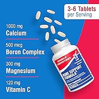 Vista 3 de Anabolic Laboratories Bone Support Calcium Complex - 90 tabletas para la salud ósea - Suplemento de vitaminas C, D, K, zinc, magnesio y calcio