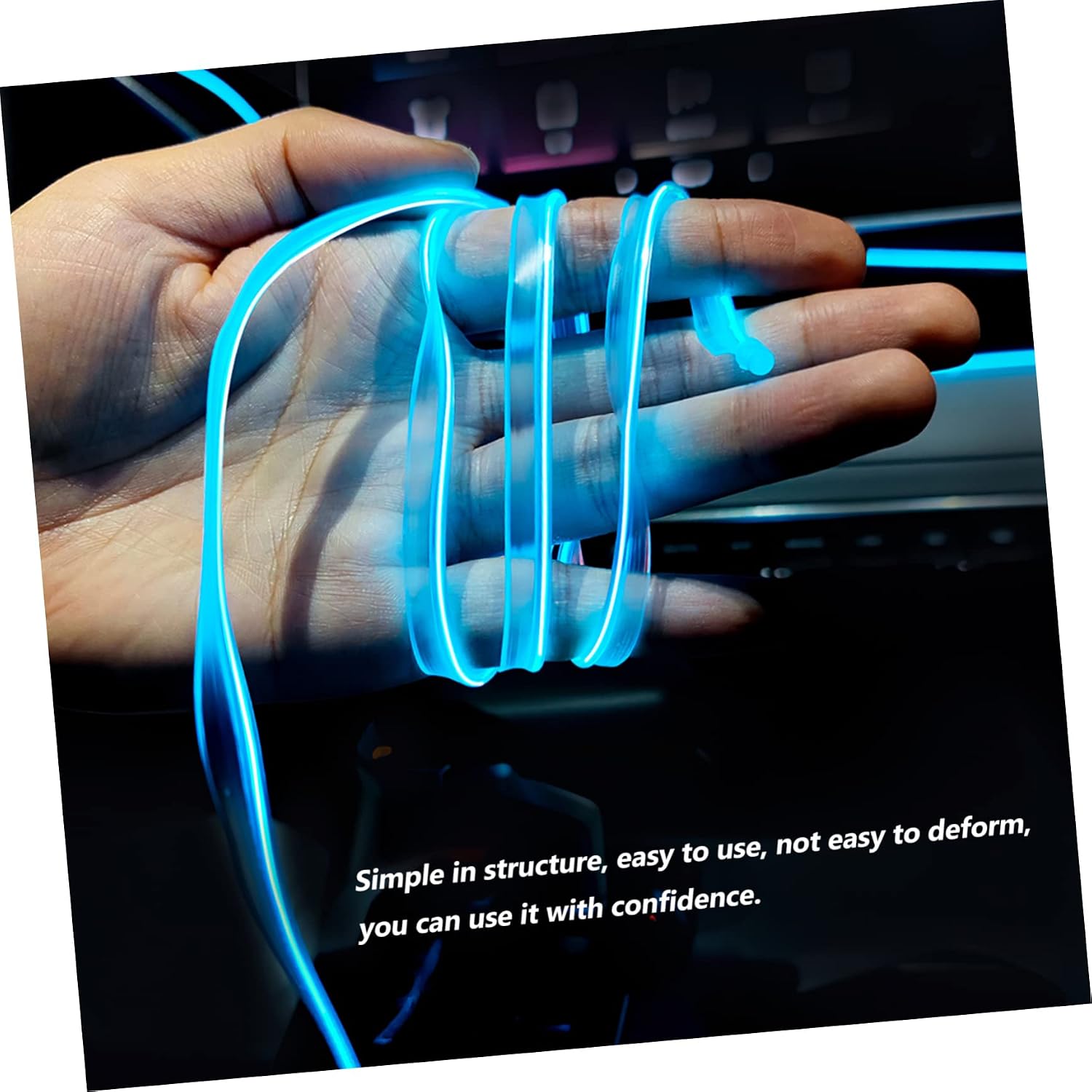 Ciieeo 3pcs Car USB Powered Interior Lights for Cars Easy Installation Atmosphere Lamp Trucks Suvs and Rvs