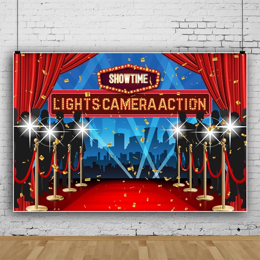 ABPHOTO Polyester Super Stage Indoor Backdrop Photo Studio Background Studio Props 5x7ft - View #7