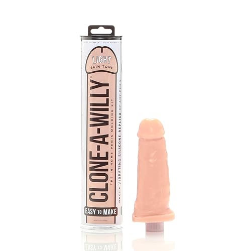 Clone-A-Willy Realistic Vibrator Silicone Penis Moulding Kit, Light Skin Tone