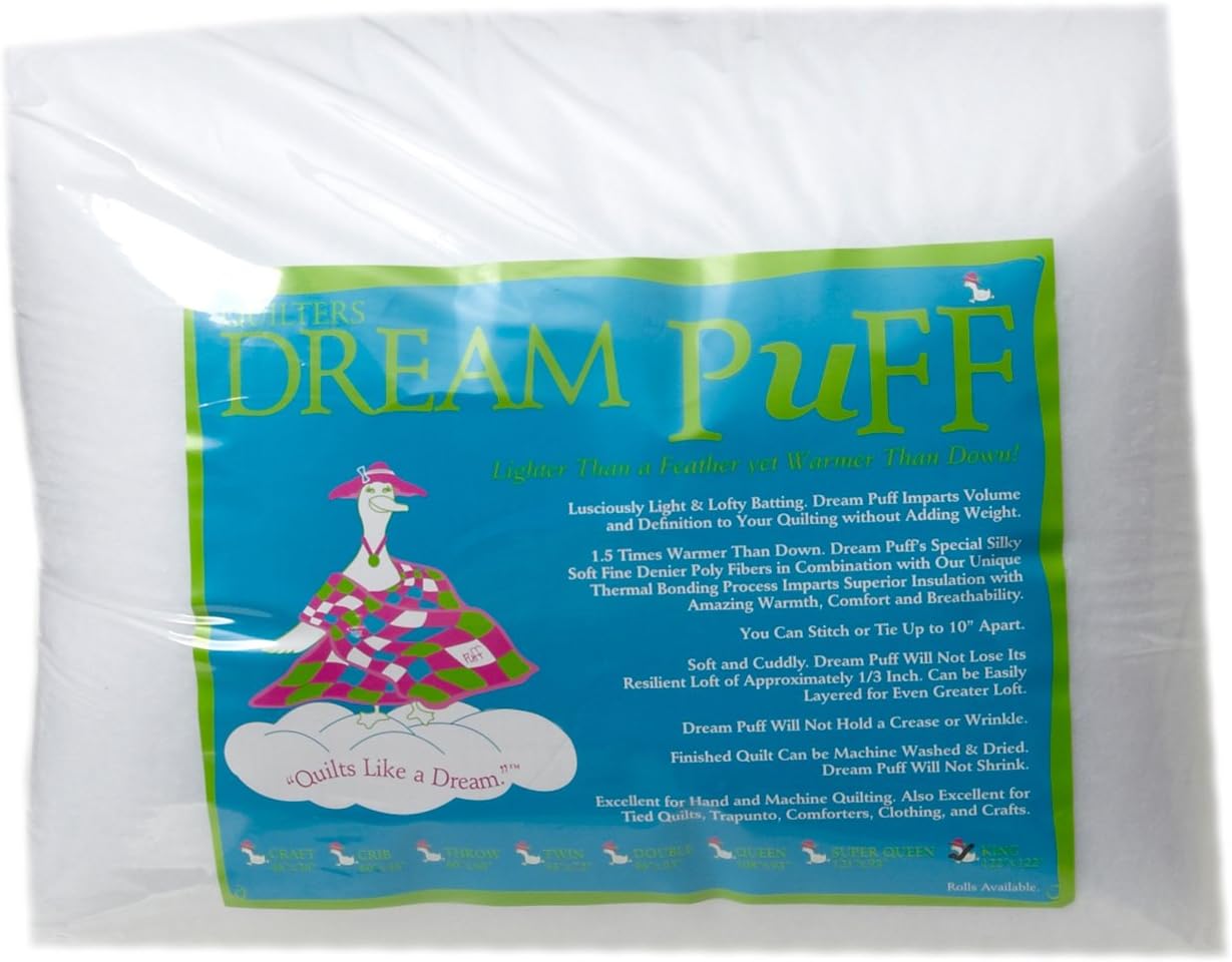 Quilter's Dream Puff Batting (122" x 120") King