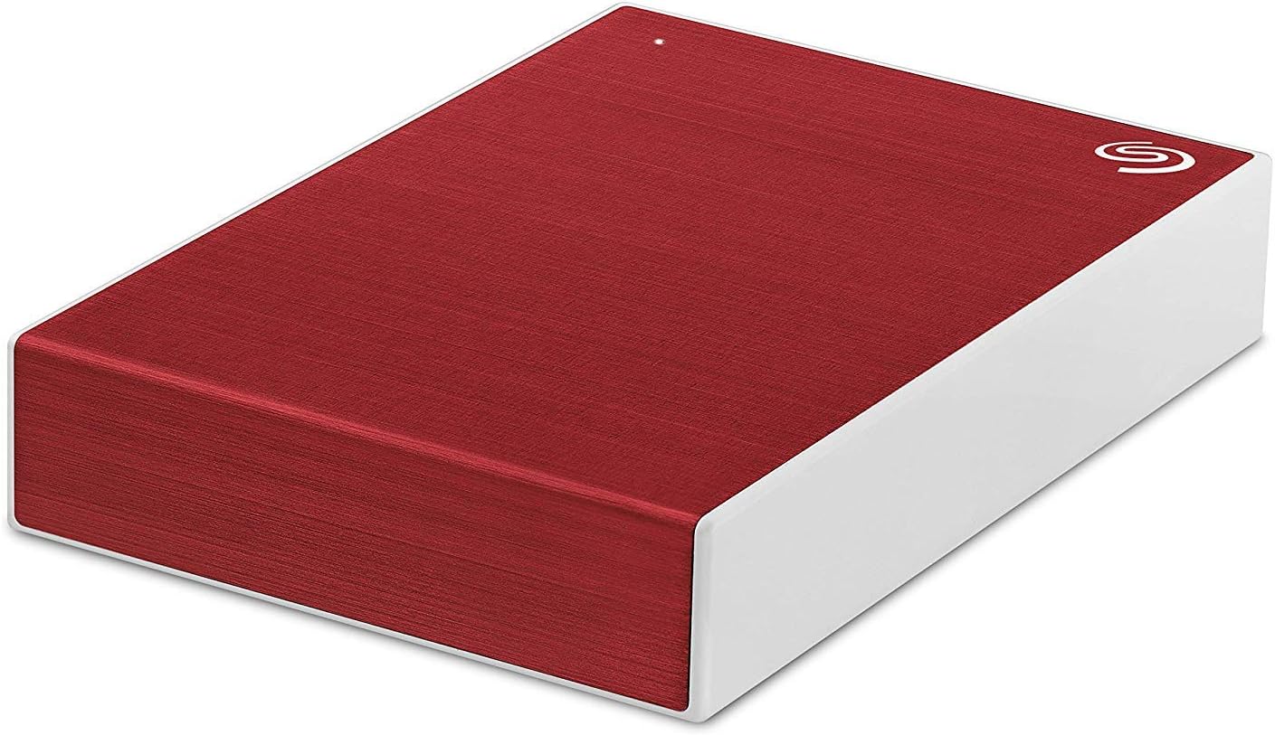 Seagate Backup Plus Portable 4TB External Hard Drive HDD – Red USB 3.0 for PC Laptop and Mac, 1 year MylioCreate, 2 Months Adobe CC Photography (STHP4000403)