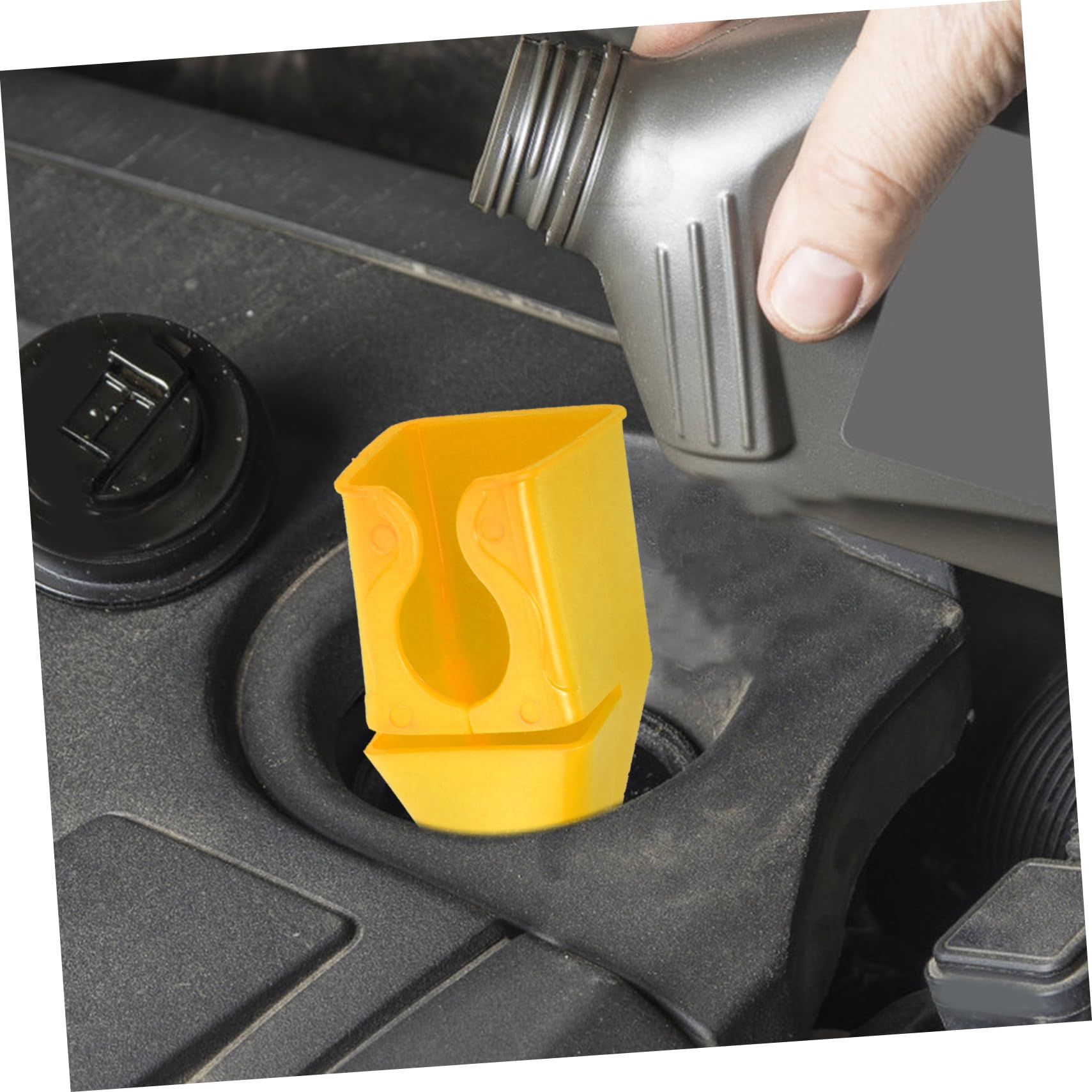 40piezas Embudo De Flexible Manguera Para Automóviles Embudo De Portátil Para Motocicletas y Vehículos