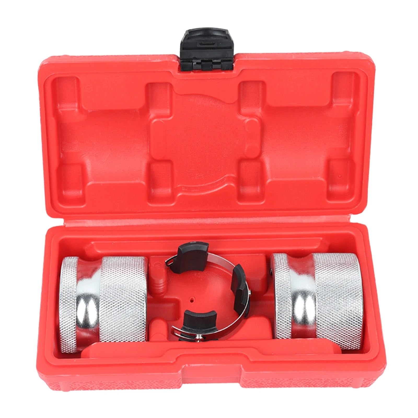Juego de Herramientas para Instalar retenes de Horquilla de Motocicleta, Ajustable, portátil, con Caja para Motos de Cross Extractor de Cubo de Rueda Herramienta separadora