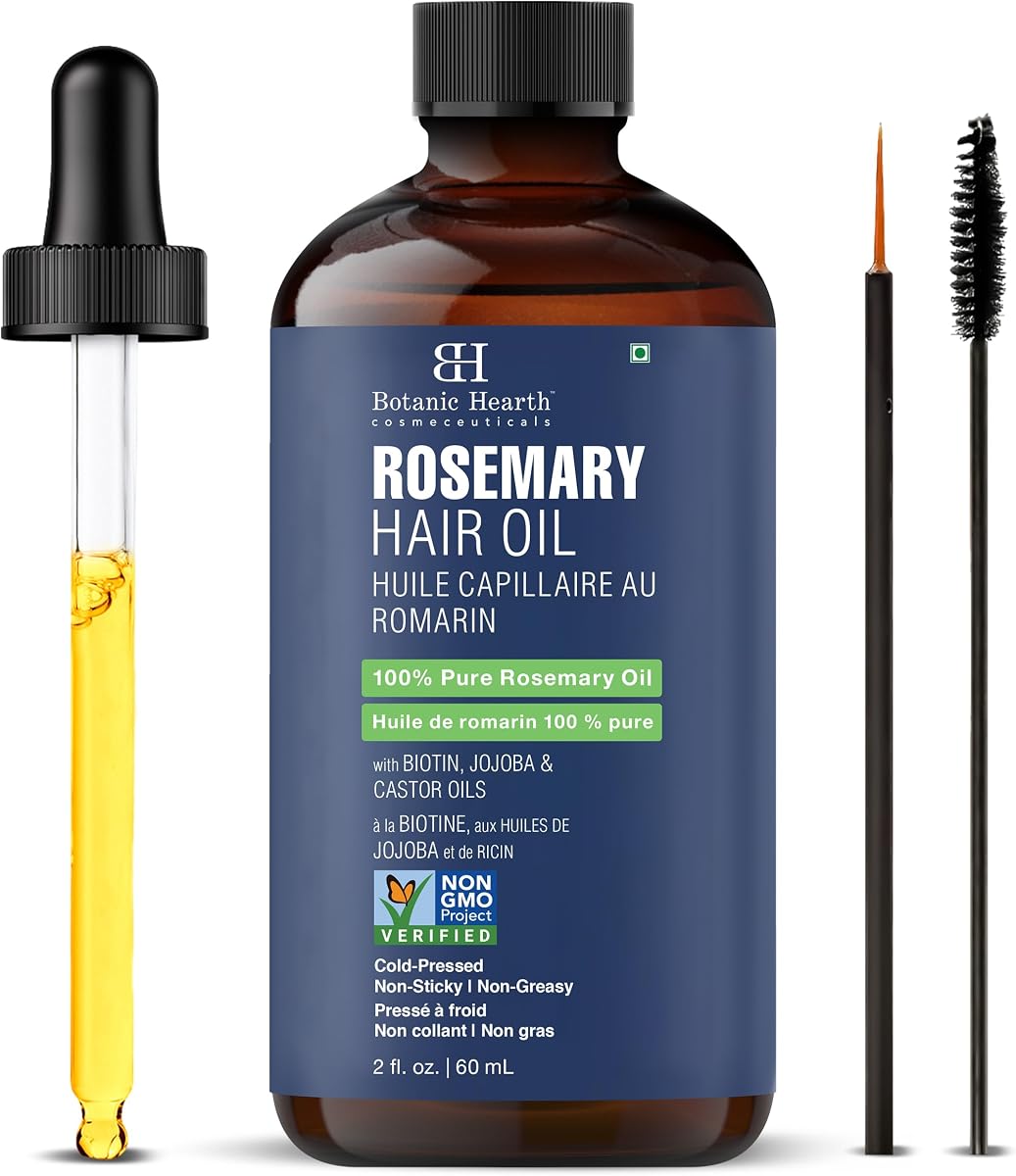 Botanic Hearth Rosemary Hair Oil for Hair & Scalp - 2 fl oz