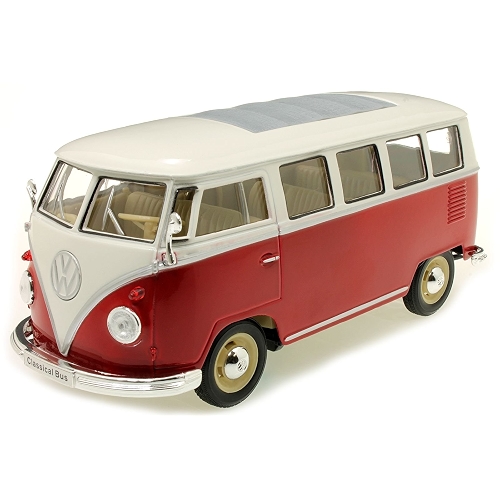 1/24 VW KOMBI T1 1963 VERMELHA 1/24 VW KOMBI T1 1963 VERMELHA