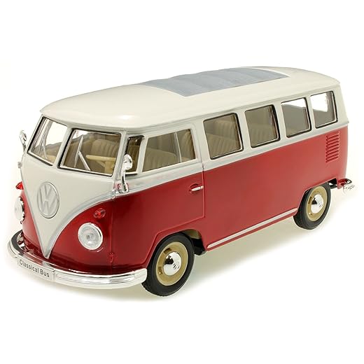 1/24 VW KOMBI T1 1963 VERMELHA