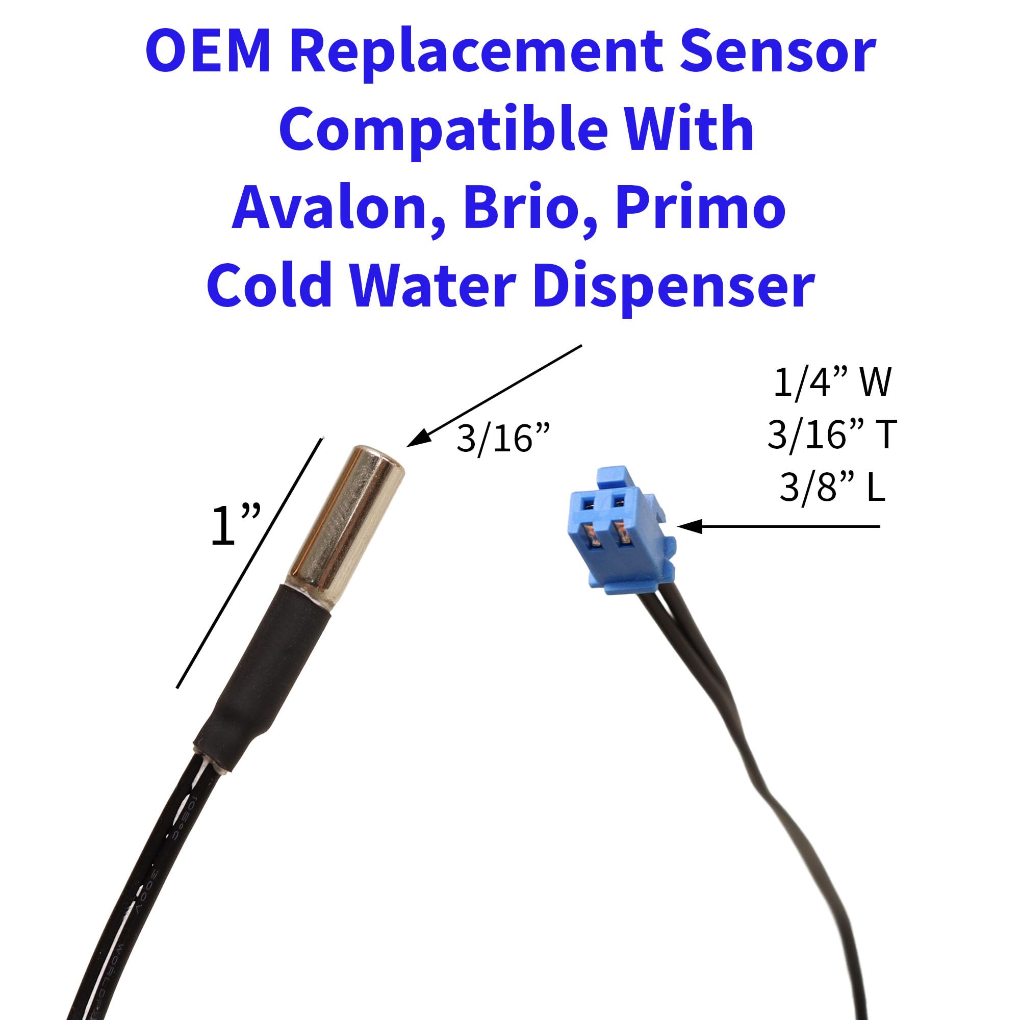 Avalon water dispenser wire splicing temperature probe connection