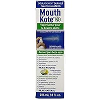Vista 4 de Mouth Kote Spray bucal seco, hidratante oral con yerba Santa, 8 onzas líquidas