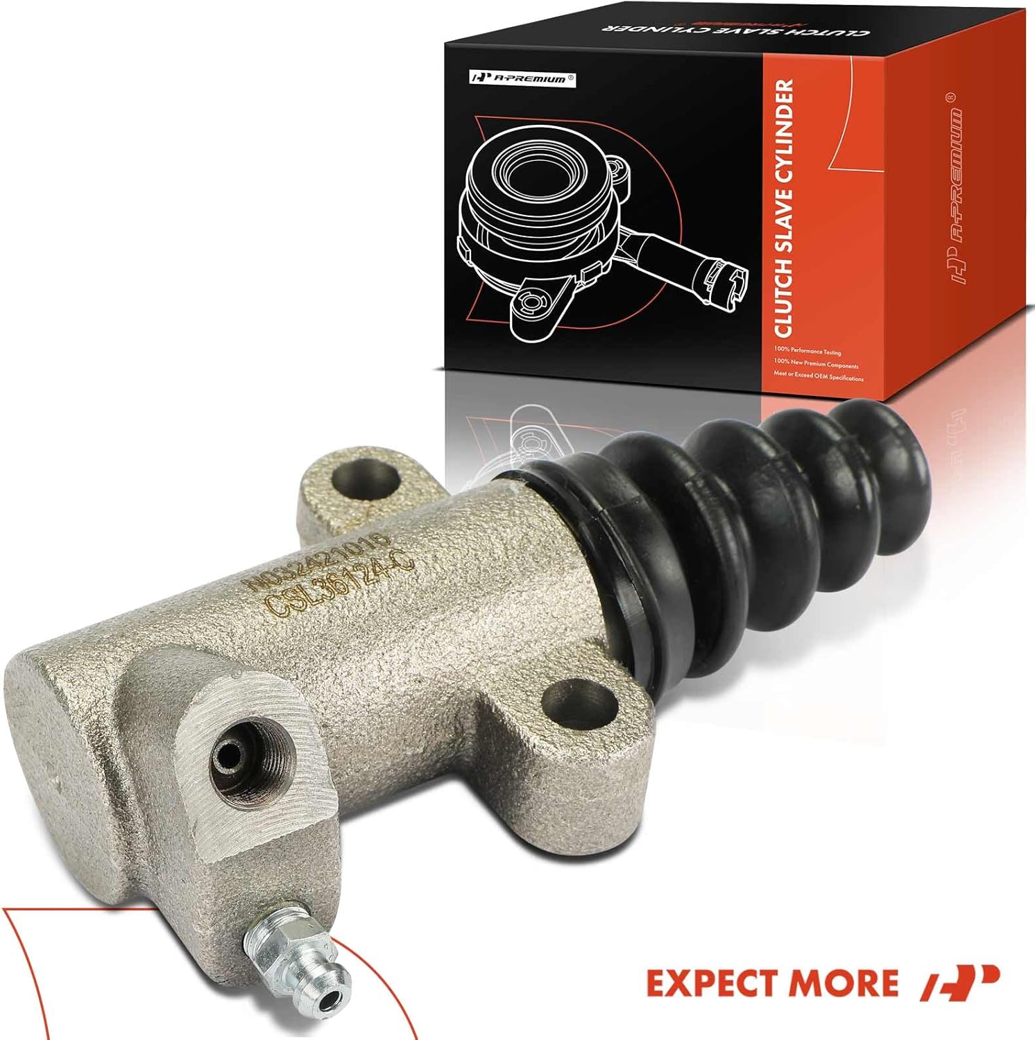 A-Premium Clutch Slave Cylinder Compatible with Chevrolet Suburban, C10 C20 C30 Pickup, C40, C60, K10 K20 Pickup, P10 Series, P40 & GMC 1000 1500 2500 Series, 3000, P1000, PB1000 Series, PB3500 Van