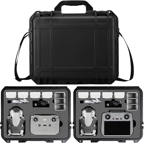 Funda rígida profesional para DJI Mini 4 Pro Drone  Funda impermeable a prueba de golpes para Mini 4 Pro Fly More Comb compatible con DJI RC N2DJI