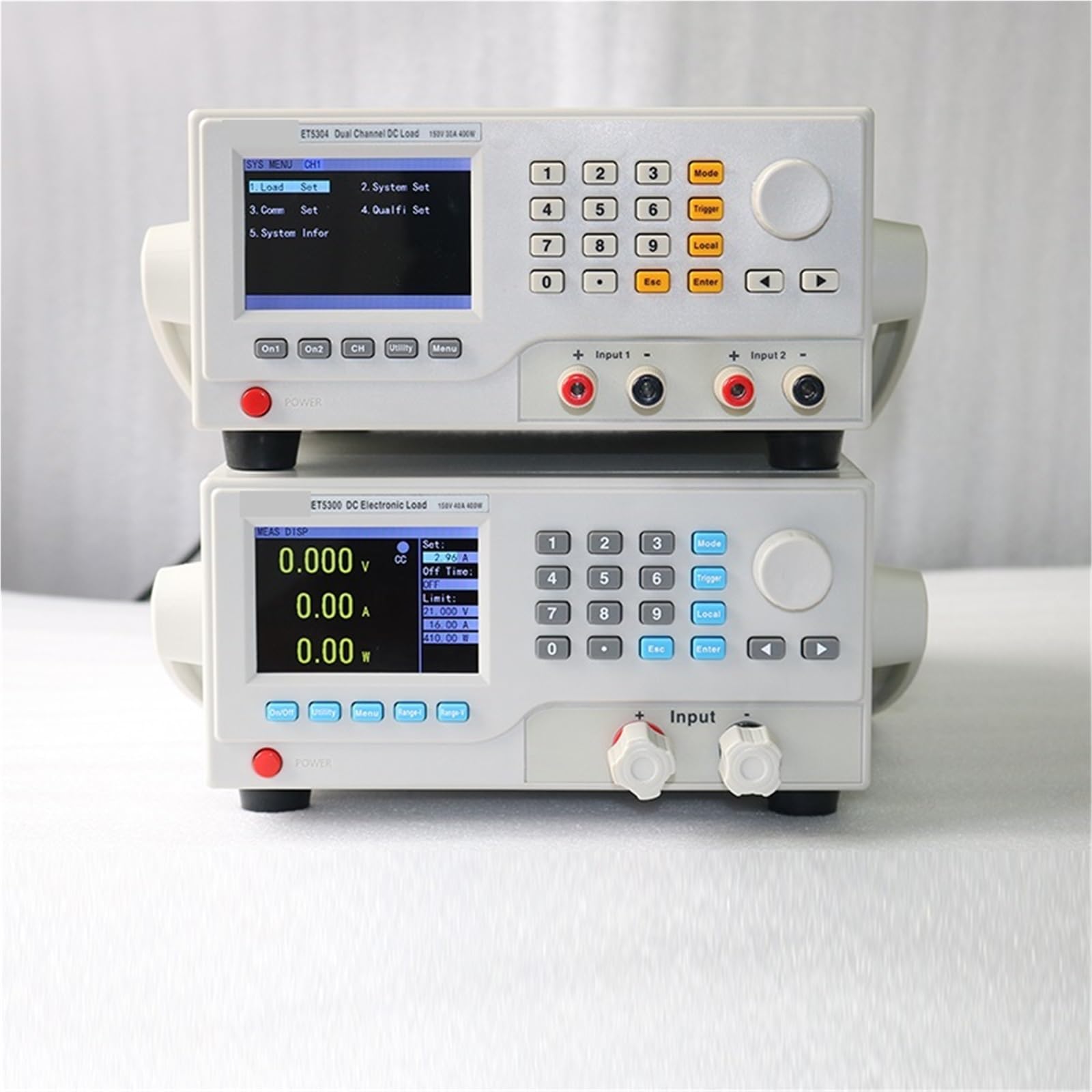 Tester pojemności baterii litowej ET5301, analizator obciążenia, wyświetlacz, tester obciążenia elektronicznego, miernik rozładowania 400 W, 150 V, 60 A Pomiar rezystancji(ET5410)