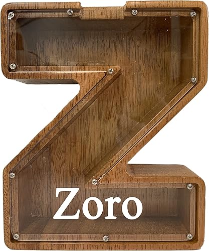 Vista 15 de Alcancía grande de madera personalizada para niños, alcancía con nombre personalizado, alcancía (nombre grabado láser) letras del alfabeto