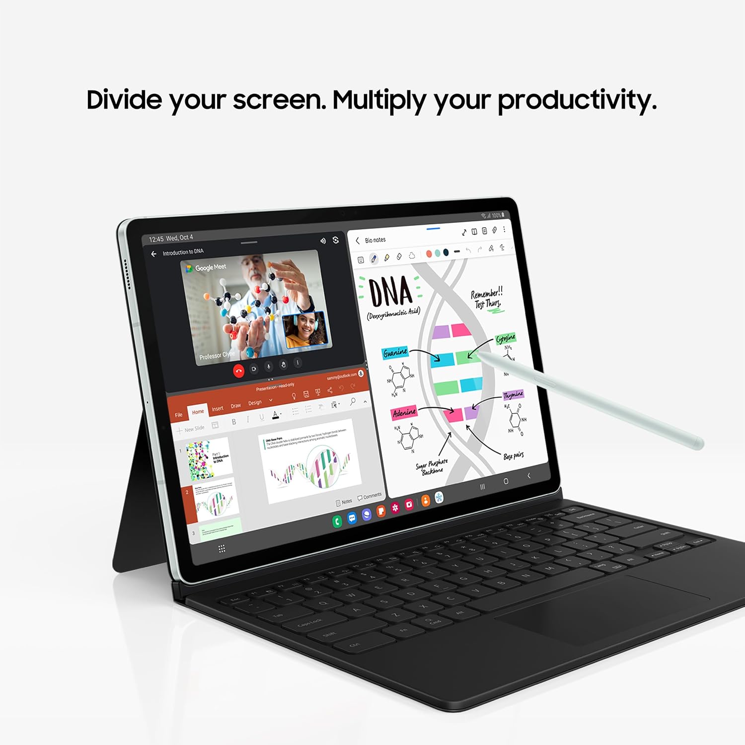 Samsung Galaxy Tab S9 FE Tablet with S Pen, 256GB, Long-lasting Battery, Mint, 3 Year Manufacturer Extended Warranty (UK Version) - Image 6