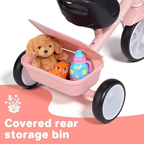 Miniatura 2 de Bicicleta para niños, triciclos para niños de 2 a 5 años, Radio Flyer Red Rider Trike (rosa)