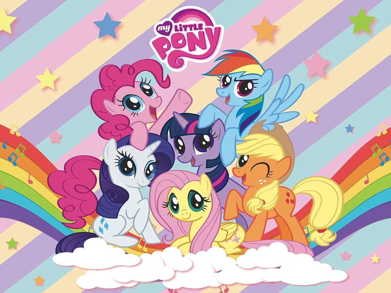 Fundo de pônei | My Little Pony Banner | para meninas | Aniversário ...