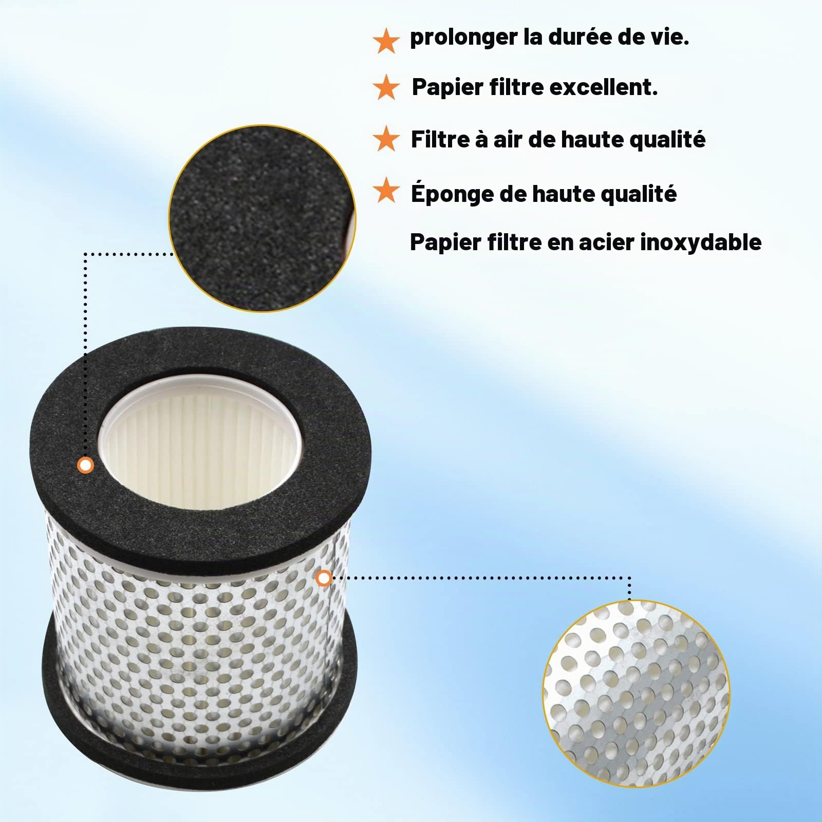 AHL 4BR-14451-00-00 1AE-14451-00-00 Filtre à air de moto pour YAMAHA TDM850 1991-2002/ XJ600 Diversion NH 1995-2003/ XJ600 Diversion SH 1992-2003