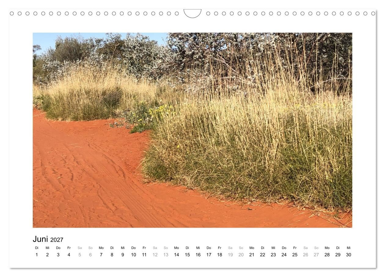 CALVENDO - Traumziel Australien - Im Red Centre 2027 (Wandkalender 2027 DIN A3 quer), Monatskalender: Reise ins Outback - Wüsten, Schluchten und mehr