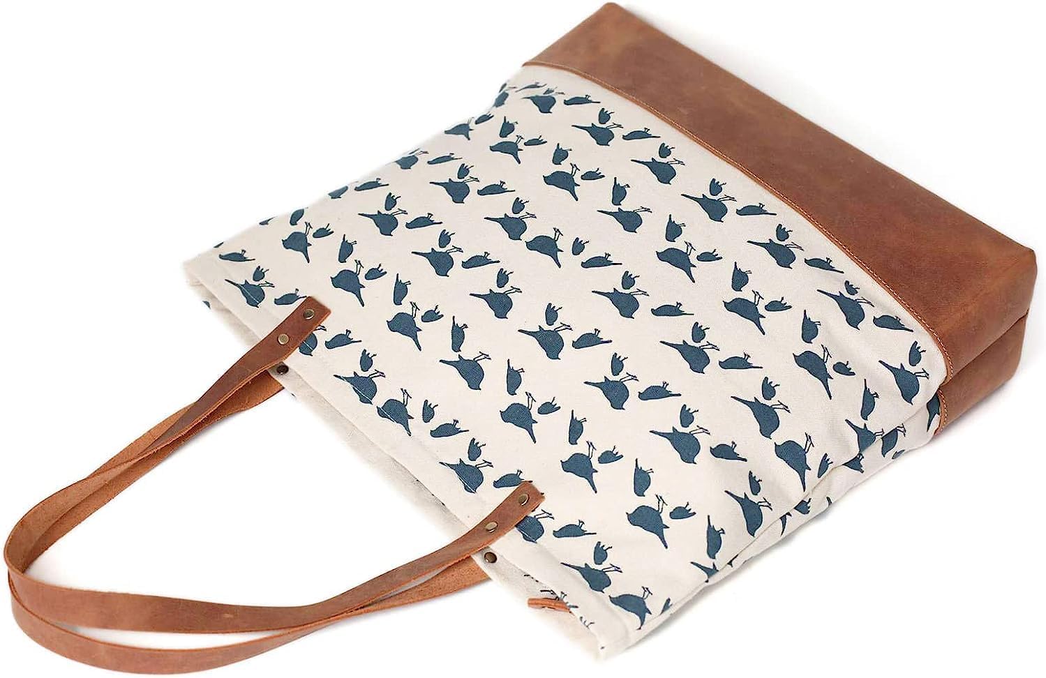 Women's Shoulder Tote Bag Leather Canvas Purse Top Handle Satchel Handbag For Women Work Travel Shopping Casual - Image 6