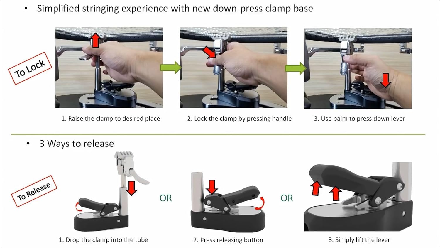 Tourna 850-ES Precision Universal Tennis Stringing Machine – Stand-Up, Electric – Optional Cover