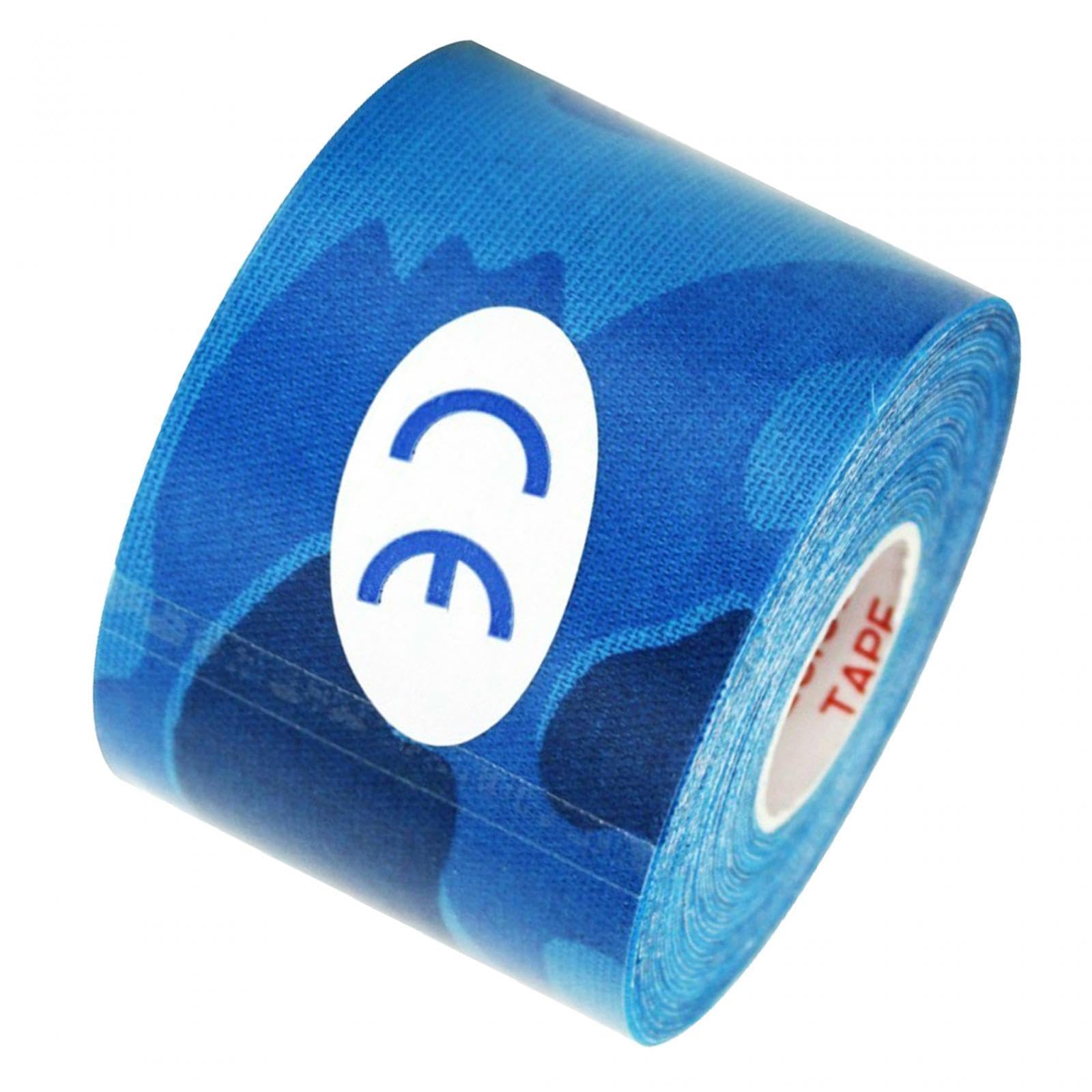 6x Cinta Atlética de 5cm X 5m Cinta Muscular Elástica para Hombro, Muñeca Y