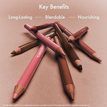 Summer Fridays SoftLine Lip Liner Pencil - Creamy, Long-Lasting Matte Lip Pencil for Sculpted Definition - Skin Care Infused Makeup with Hyaluronic Filling Spheres + Jojoba Oil - Brownie (1.02 g)