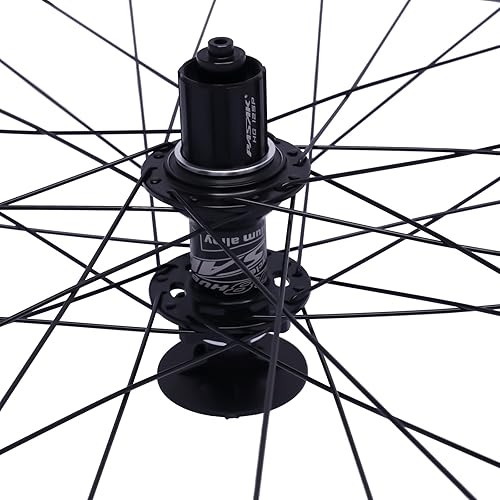 Miniatura 5 de Juego de ruedas de bicicleta de montaña de 29 pulgadas, llantas de aleación de aluminio, juego de ruedas MTB, ruedas delanteras traseras de