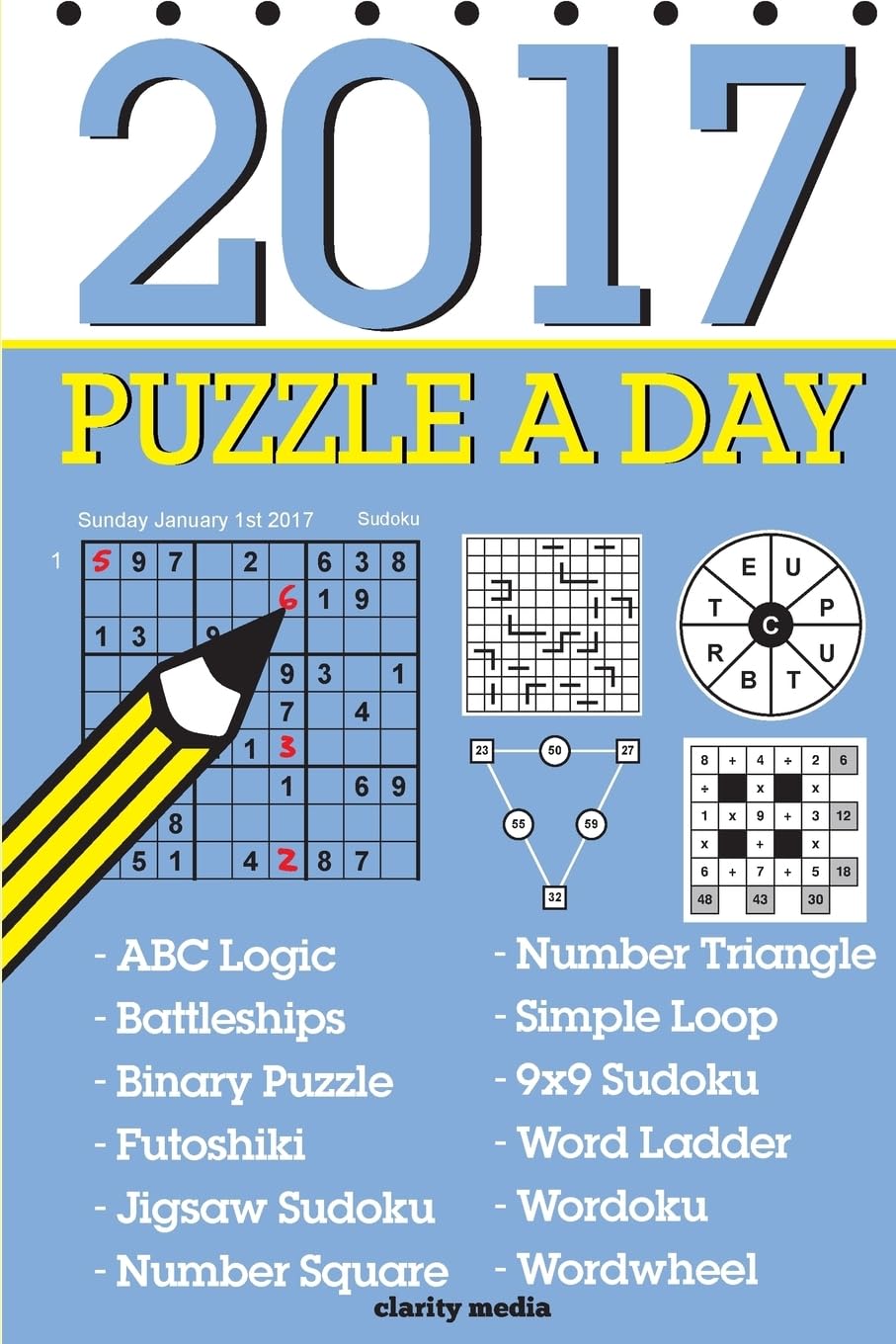 Puzzle a Day 2017: 365 mixed puzzles