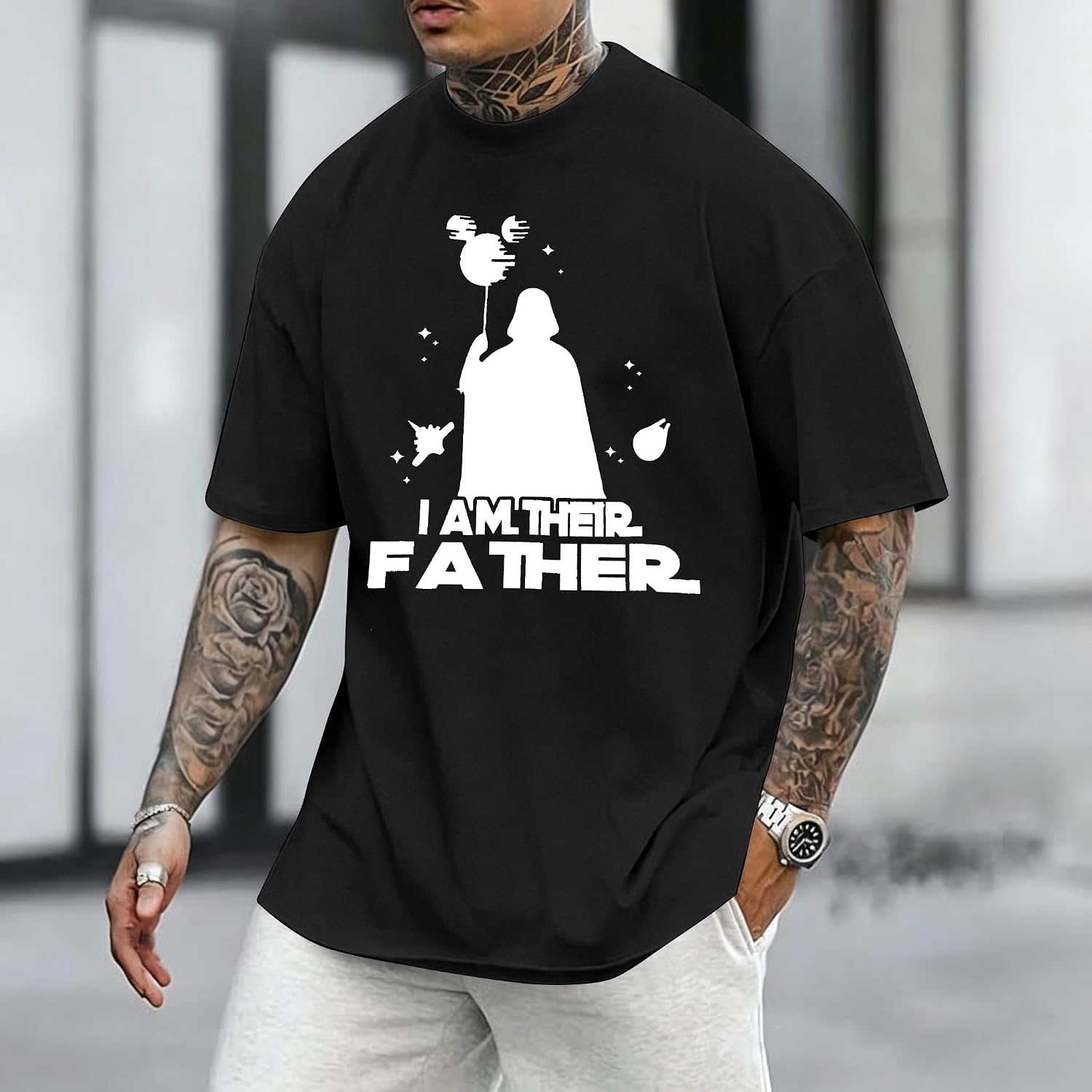 Dad Shirts I Am Their Father Tshirt for Men Funny Daddy Graphic T-Shirt Gift for Father's Day image 2