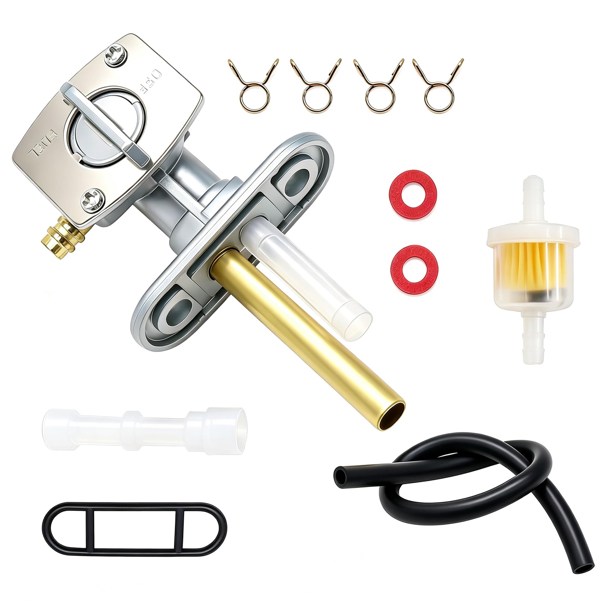 Petcock Fuel Vavle Shutoff Tank Switch Line Fit Suzuki DRZ400