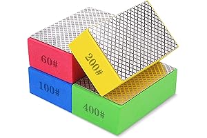 4 Pack Diamond Hand Polishing Pads for Glass