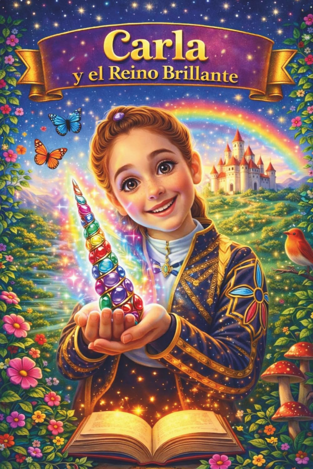 CARLA Y EL REINO BRILLANTE: Una aventura mágica de fantasía infantil sobre el valor, la imaginación y la luz interior para niñas y niños a partir de 6 años.