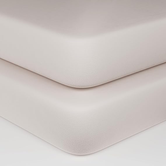 Organic Cotton Fitted Crib Sheets 100 GOTS Certified Organic Cotton, AllNatural