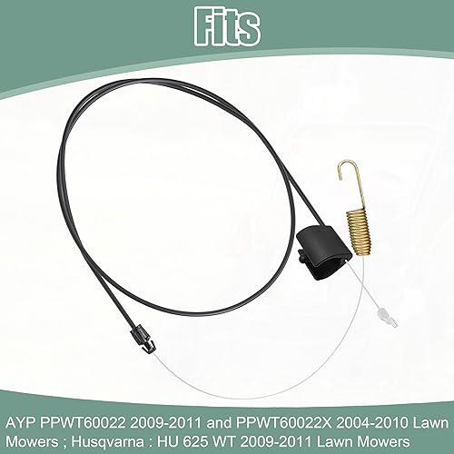 Miniatura 4 de AOTWD Cable de control de accionamiento 181699 532181699 para cortacésped Husqvarna AYP Craftsman