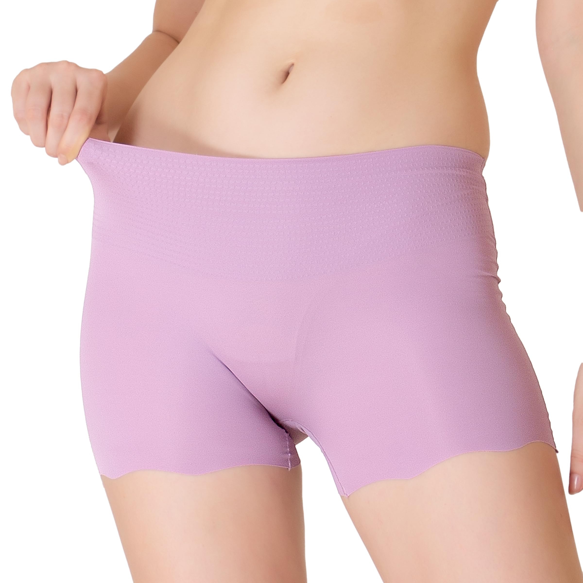 luella Premium Seamless Shapewear Shorts, Black, Skin and White Colors, for Women and Girls Free Size Fits Sizes L - XL-picture-24