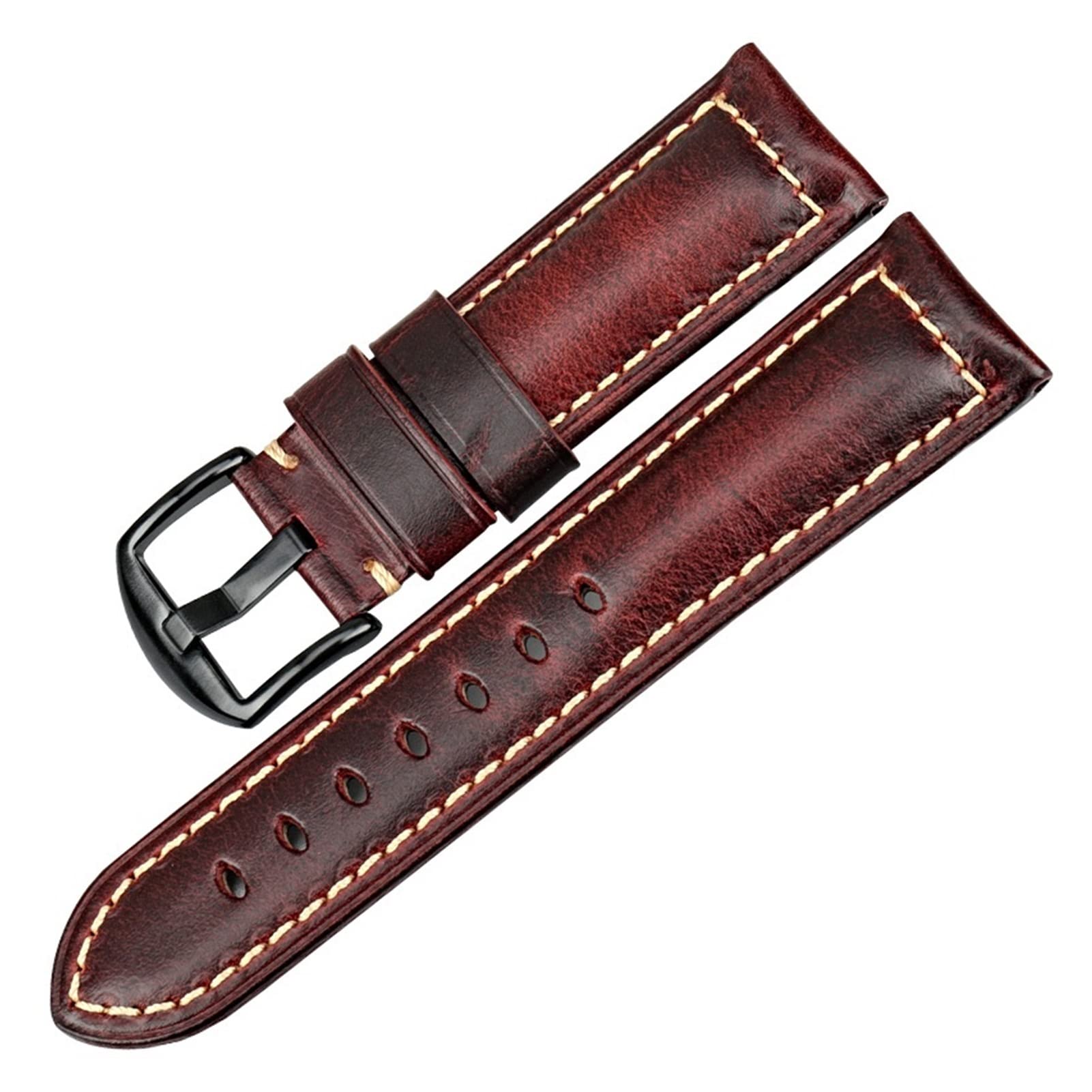 CAREG Canda di guardia in nylon Compatibile con Tudor Watch Strap 22mm French Troops NATO Zulu Parachute Brachute Accessori Durable(Color:Blue S)
