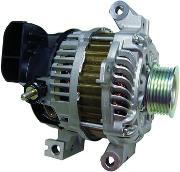 PREMIER GEAR PG-11168 Alternator Replacement for Mazda Mx-5 Miata L4 06-08, 6 L4 09-13, 6 L4 06-08, L3P9-18-300R0C, A002TJ0391/A, A002TJ0391B, A002TJ0391CMU, A002TJ0391C, A2TJ0391C, grey