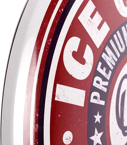 Miniatura 21 de American Art Decor Letrero de metal con forma de cúpula – Decoración retro de habitación para bar, cueva de hombre, garaje, sala de juegos, Corona