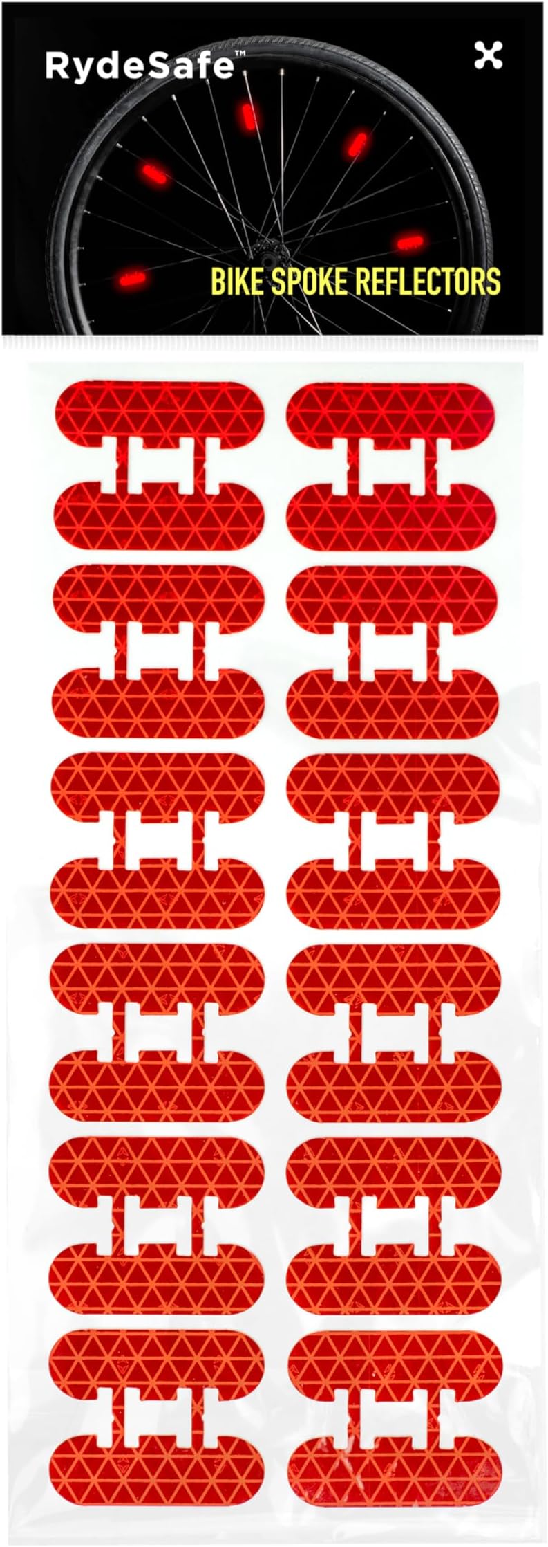 Bike Spoke Reflector Kit - Squircle