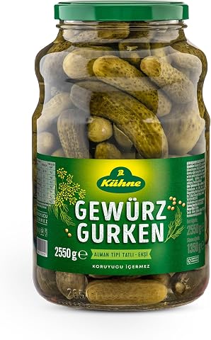 Kühne Gewurzgürken Salatalık Turşusu Cam 2650 ml