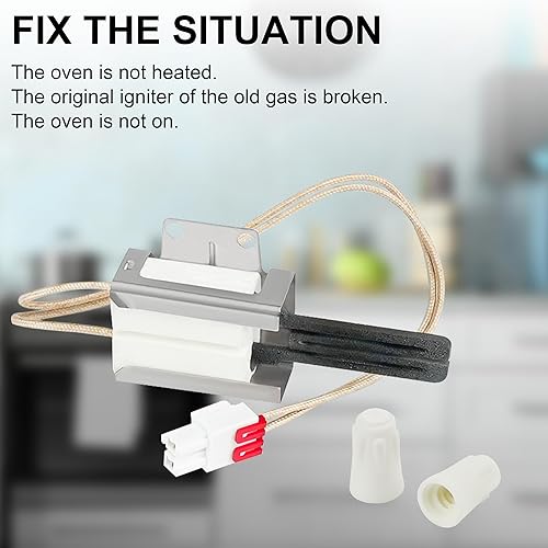 Miniatura 6 de Puxyblue MEE61841401 Gas Range Encendedor Encendedor Horno Encendedor Reemplazo MEE61841403 MEE63084901 Apto para modelos selectos LG Ken-more