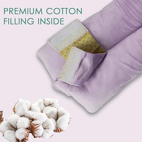 Miniatura 2 de Wumimi Almohada de mastectomía para cinturón de seguridad poscirugía, almohadillas protectoras para cáncer de mama, marcapasos, cirugía cardíaca,