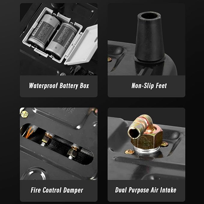 Estufa de Gas de 1 Puesto, Empotrable, 7.2KW, NG/LPG miniatura 6