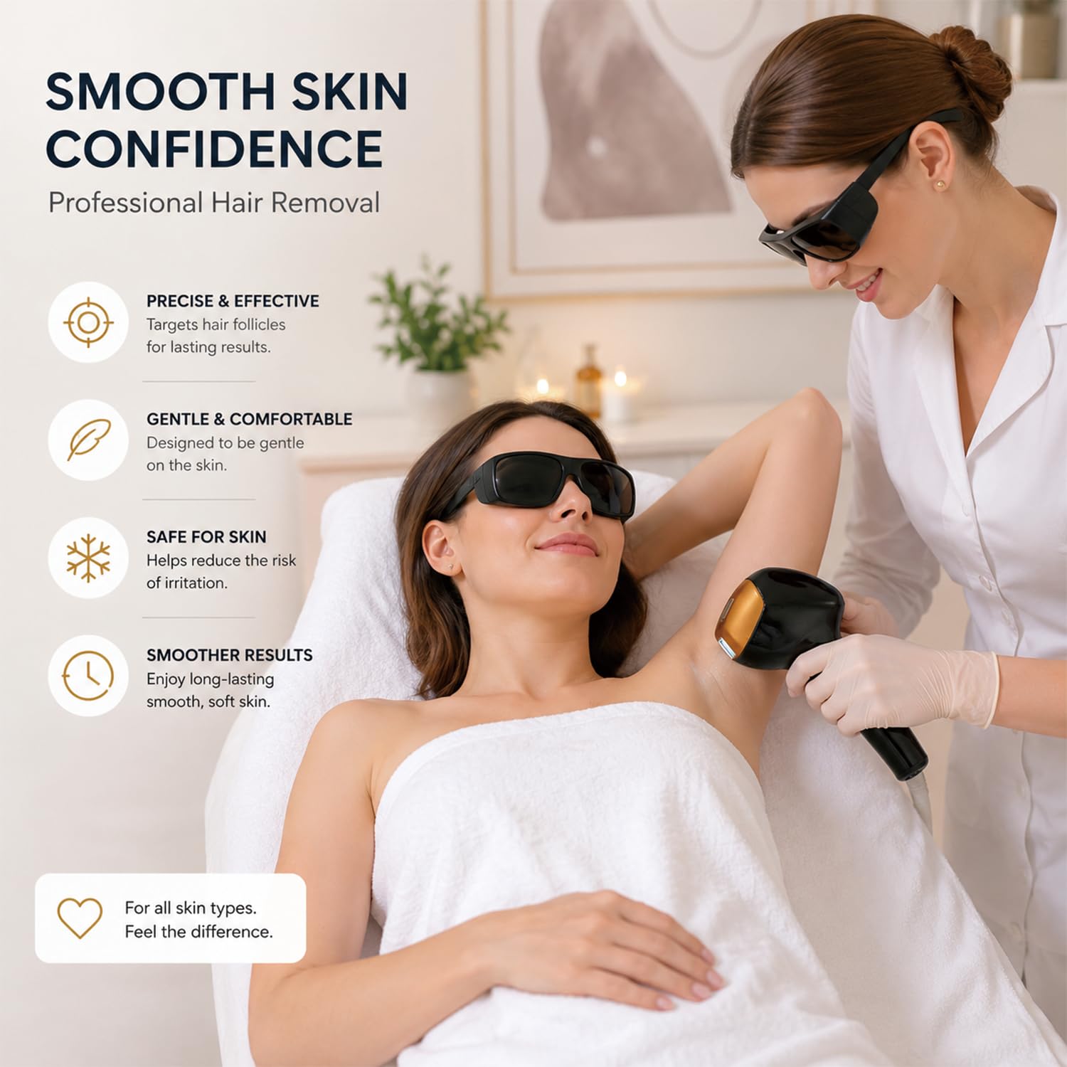Equipo profesional de cuidado de belleza 4 en 1 con c, pantalla táctil grande y sistema de refrigeración, dispositivo de cuidado personal multifunción para salón, spa y uso doméstico