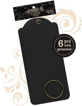 Graphic 45 Tag Album, Large, Black